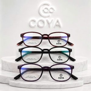 Gọng kính COYA dáng vuông bo góc – Thiết kế thanh lịch, nhẹ bền và phù hợp mọi khuôn mặt