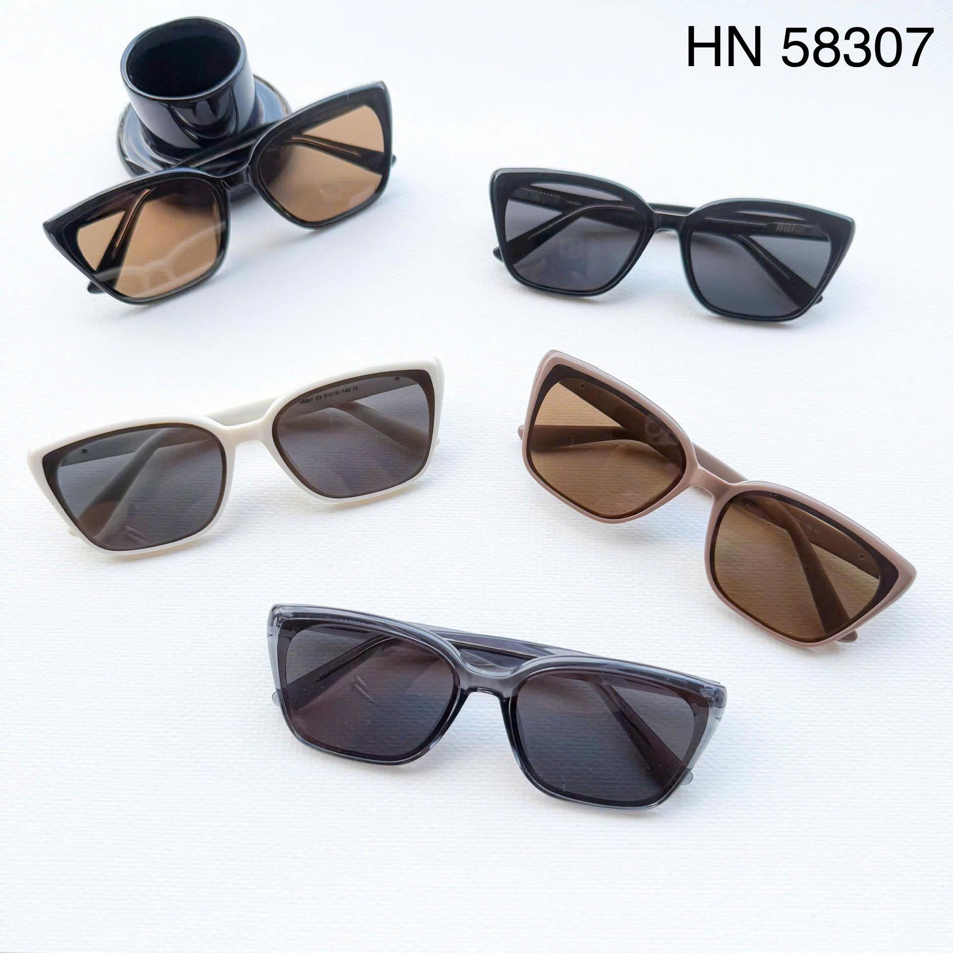 Kính Mát COYA HN58307 Chính Hãng – Gọng Vuông Thời Trang, Chống Tia UV, Phong Cách Unisex