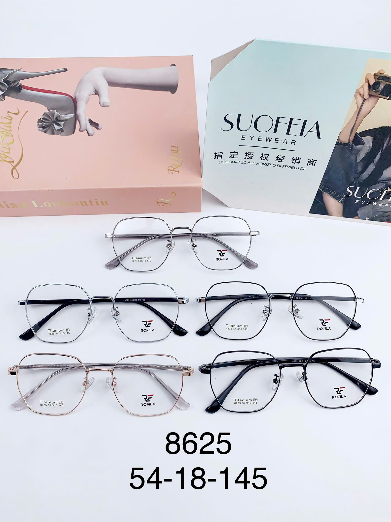 Kính Mắt COYA HN69031 Chính Hãng – Gọng Titanium Siêu Nhẹ, Thiết Kế Đa Giác Hiện Đại (49-18-140)