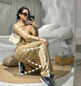 Chụp trước gương với kính mắt - Chụp ảnh cận mặt với kính mắt - Chụp ảnh với kính râm theo phong cách thời trang - kinhmatcoya.com