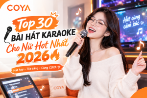 TOP 30 BÀI HÁT KARAOKE CHO NỮ HOT NHẤT 2026 – DỄ HÁT, DỄ LÊN TONE